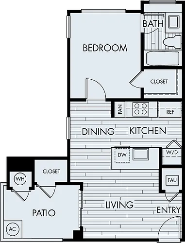 Floor plan Plan 1A