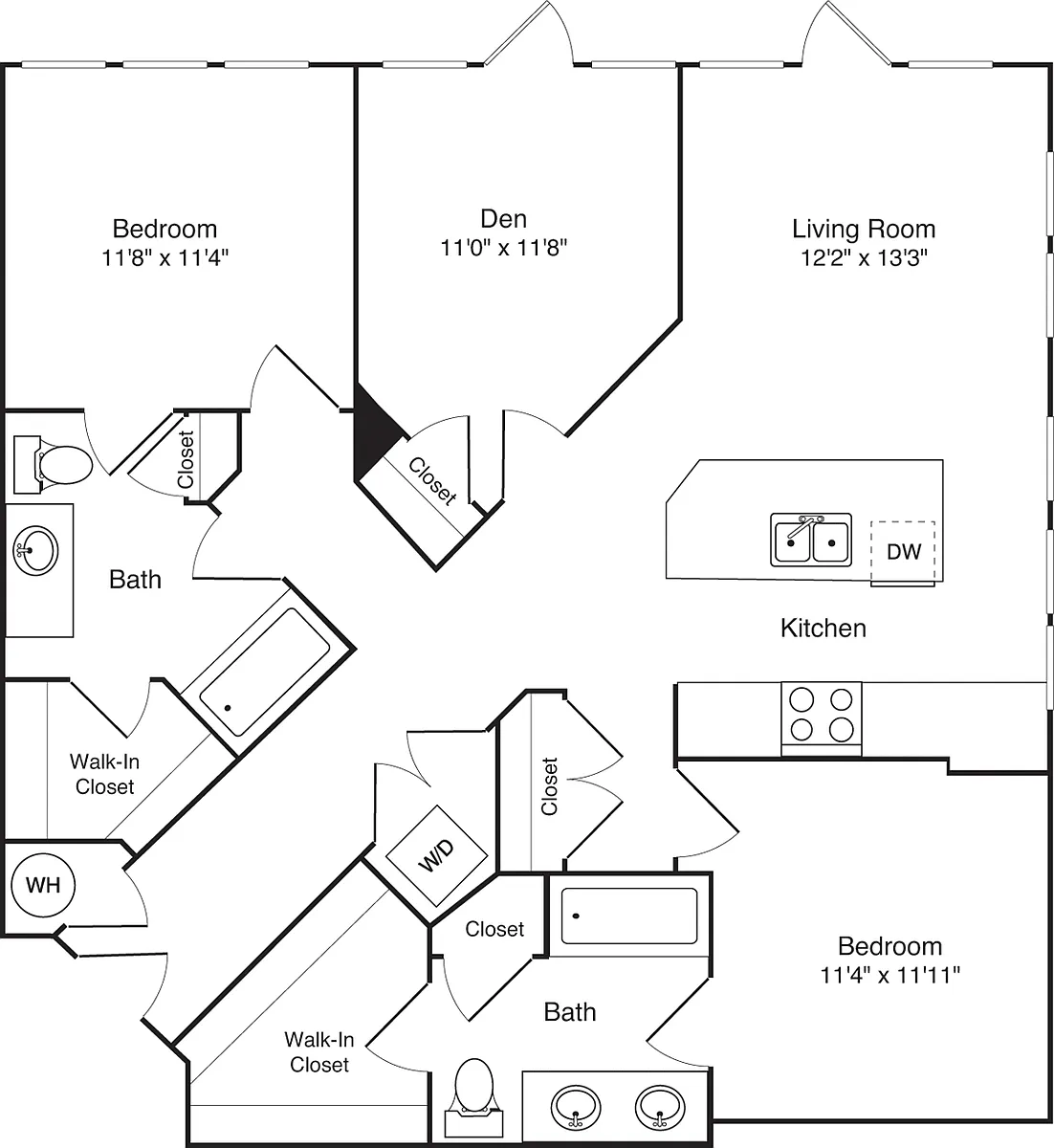 Floor plan BD1