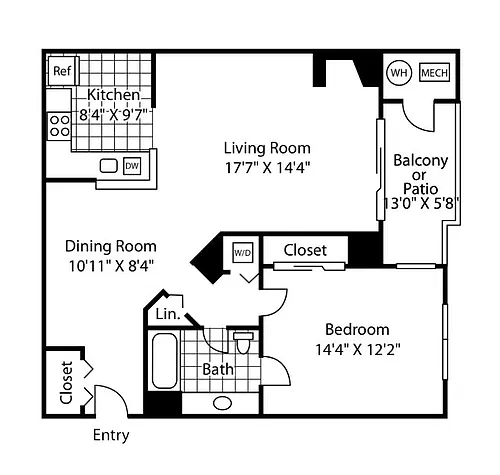 Floor plan Madison