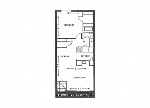 Floor plan One - One 625