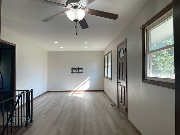 Living and dining room area