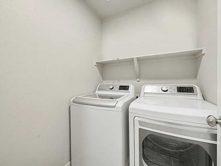 Upstairs laundry