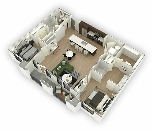 Floor plan B6