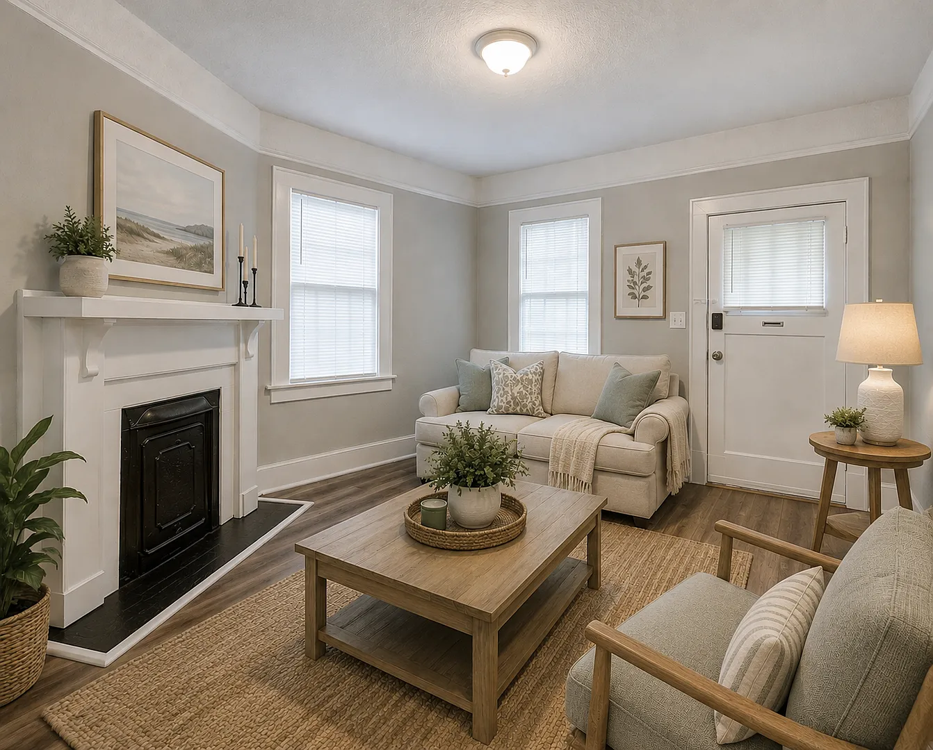Newly Renovated 2BR/1BA Unfurnished Home In Downtown Savannah — Photo 1