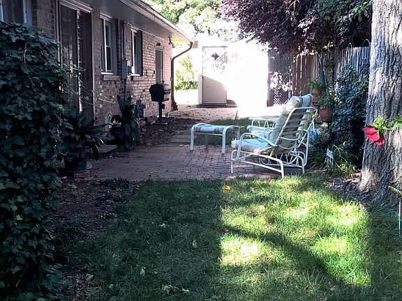 Enclosed backyard
