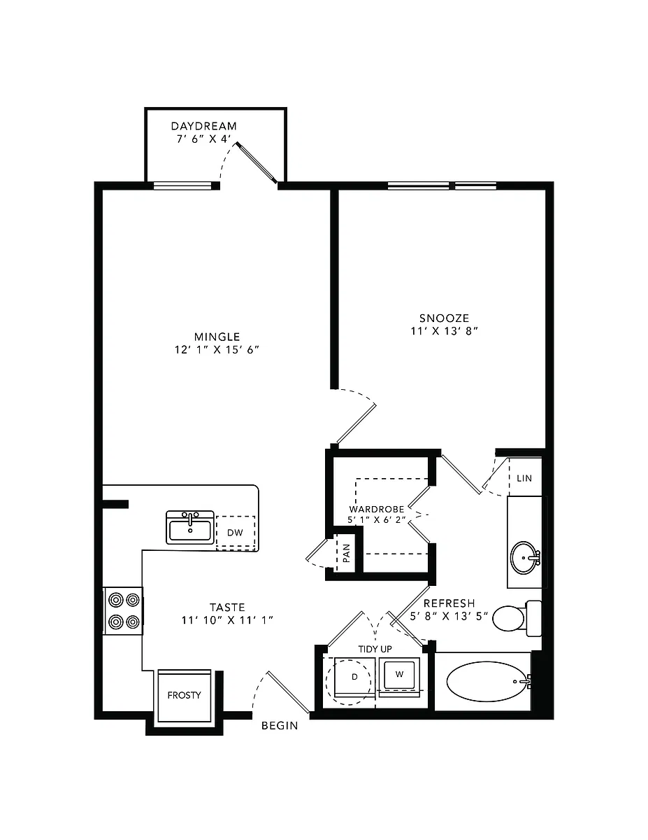 Floor plan A1