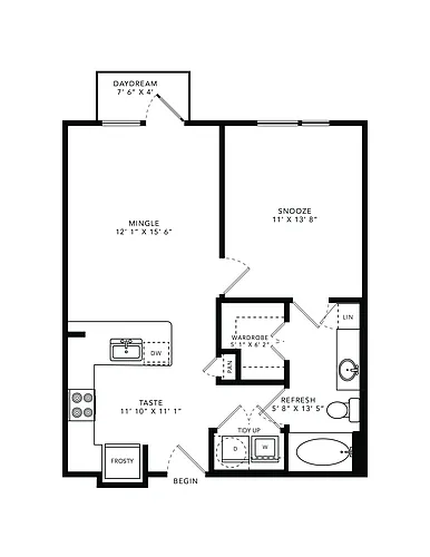 Floor plan A1