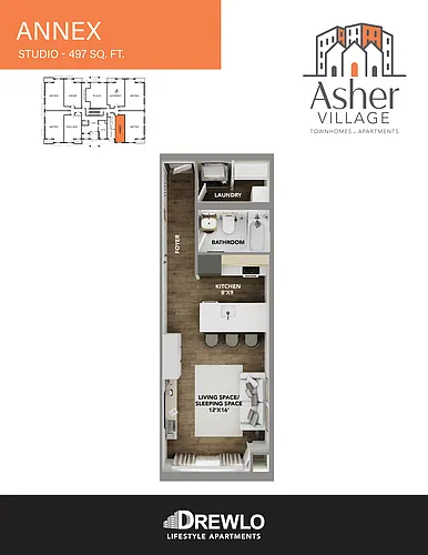 Floor plan 104