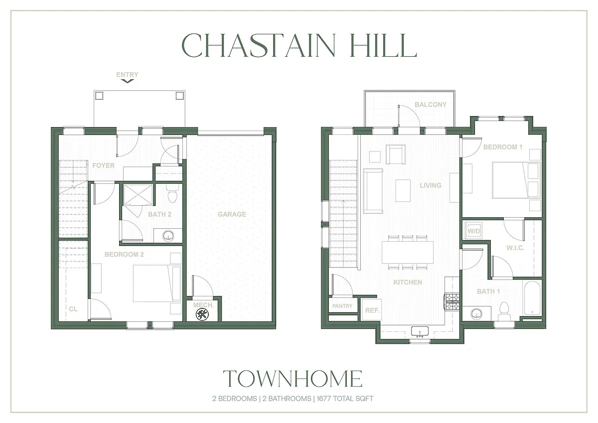 Floor plan Townhome