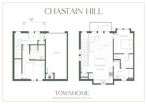 Floor plan Townhome