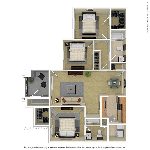 Floor plan The Garnett