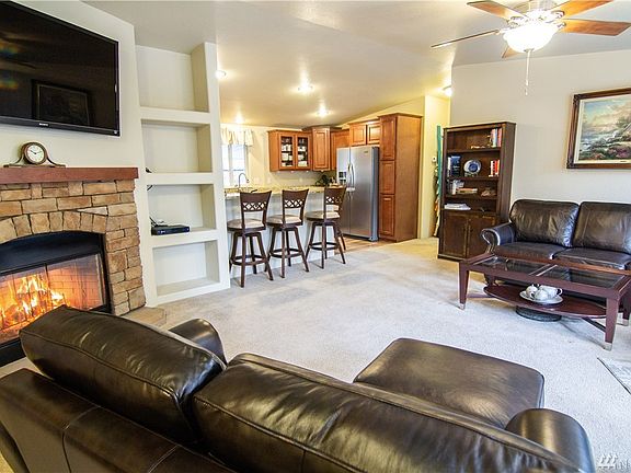 Open concept family room.