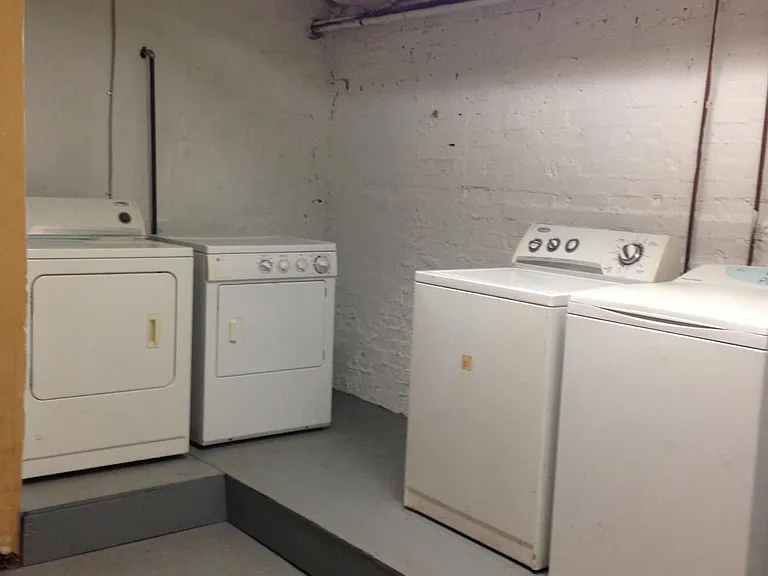 Laundry area in lower level