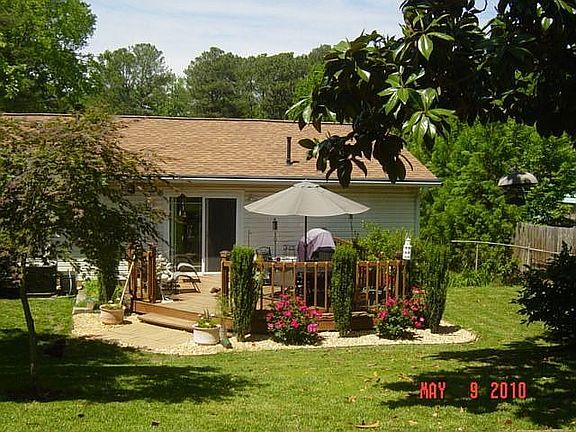  A 232 sq. ft. deck provides ample outdoor living space.