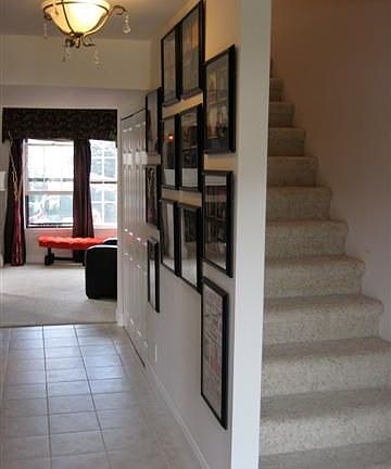 This stunning foyer is not only functional but very welcoming too.