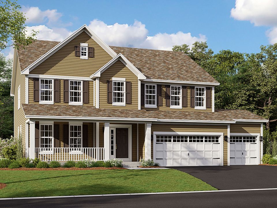 Fairbanks 3-Car Elevation Classical