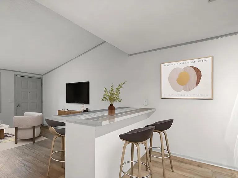 Retreat at Indian Lake - Living Room & Kitchen