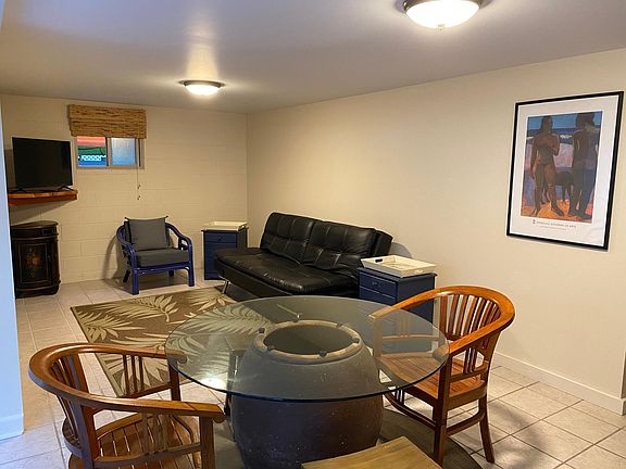 Living and dining area.