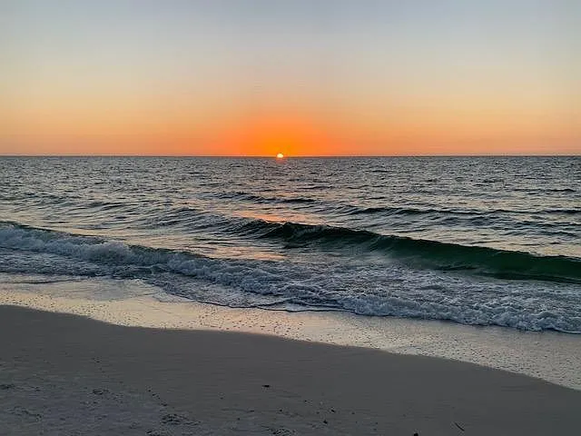 Enjoy sunsets on the Gulf of Mexico