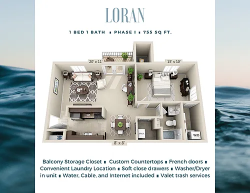 Floor plan Loran