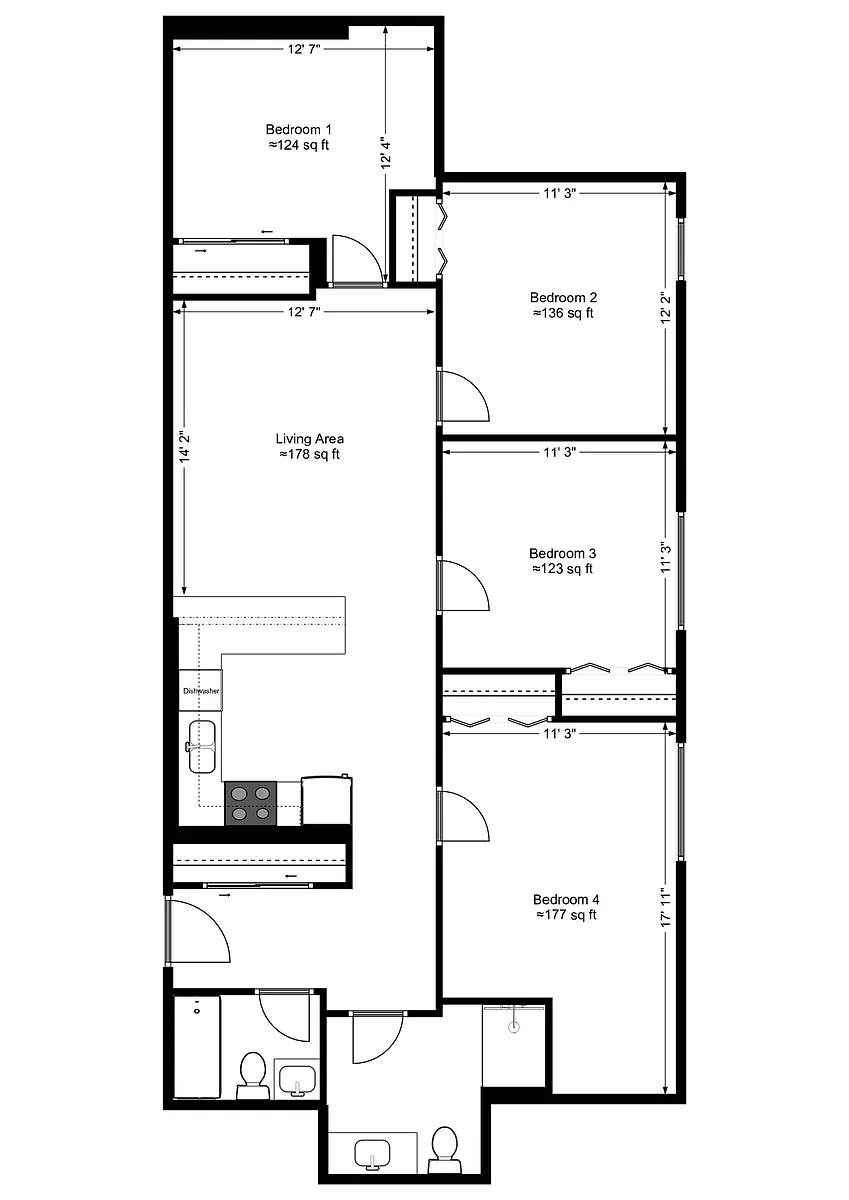 Floor plan 107