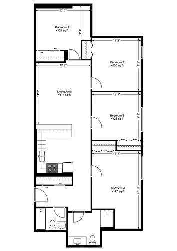 Floor plan 107