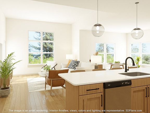 Noble | Kitchen & Living Space