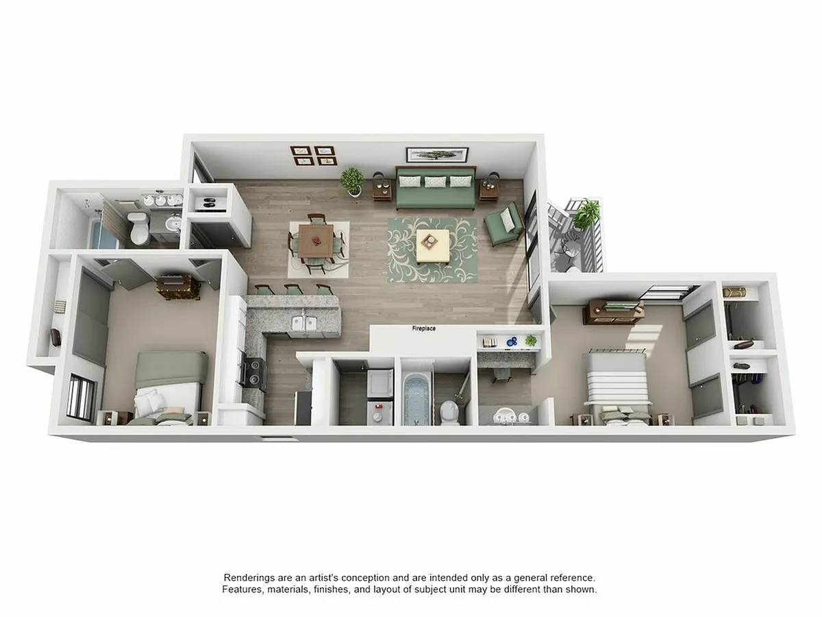 Floor plan B3