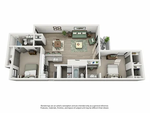 Floor plan B3