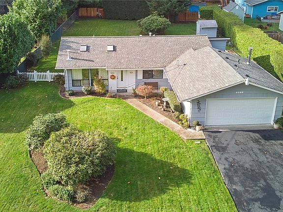 Drone Photo Of Home; Completely Fenced Private Back Yard