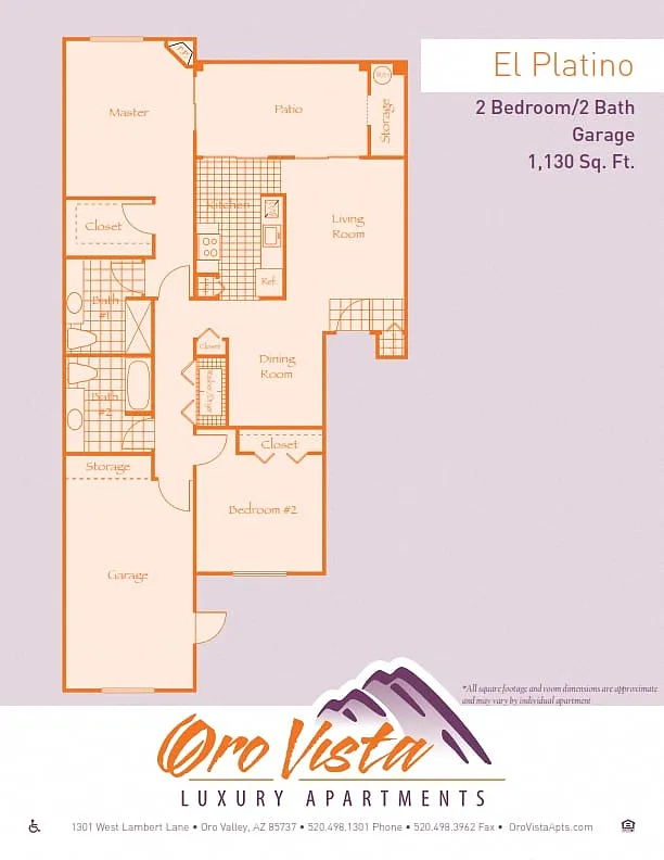 Floor plan El Platino