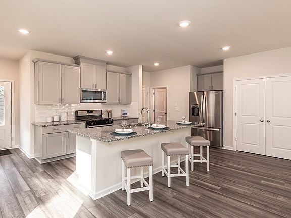 Jade floorplan modeled at The Woods at Dawson in Dawsonville, GA.