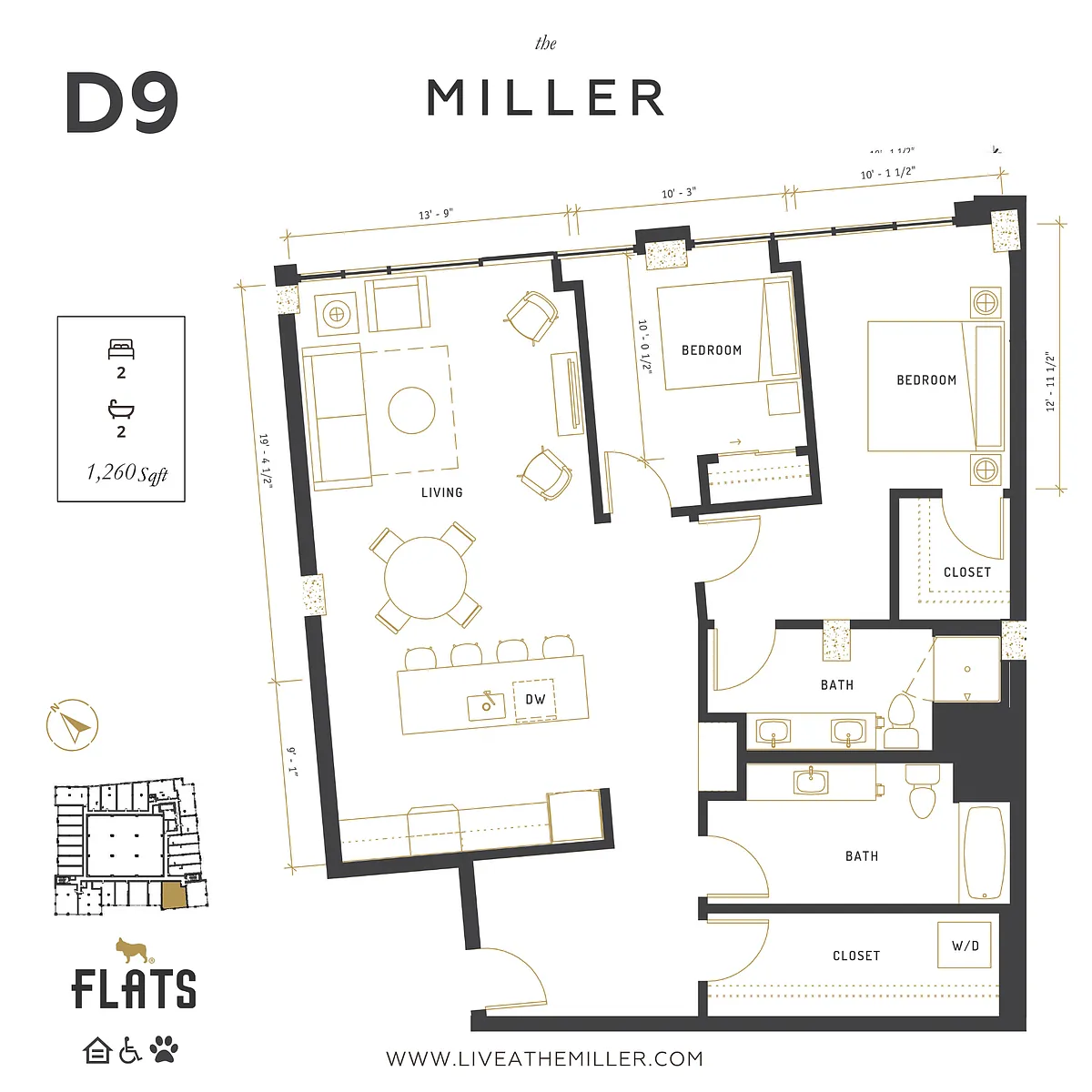 Floor plan D9