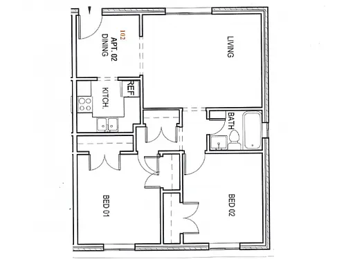 Floor plan The Eagle