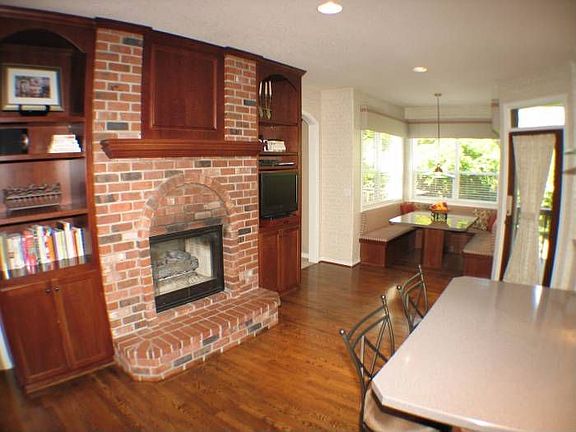 Kitchen Fireplace