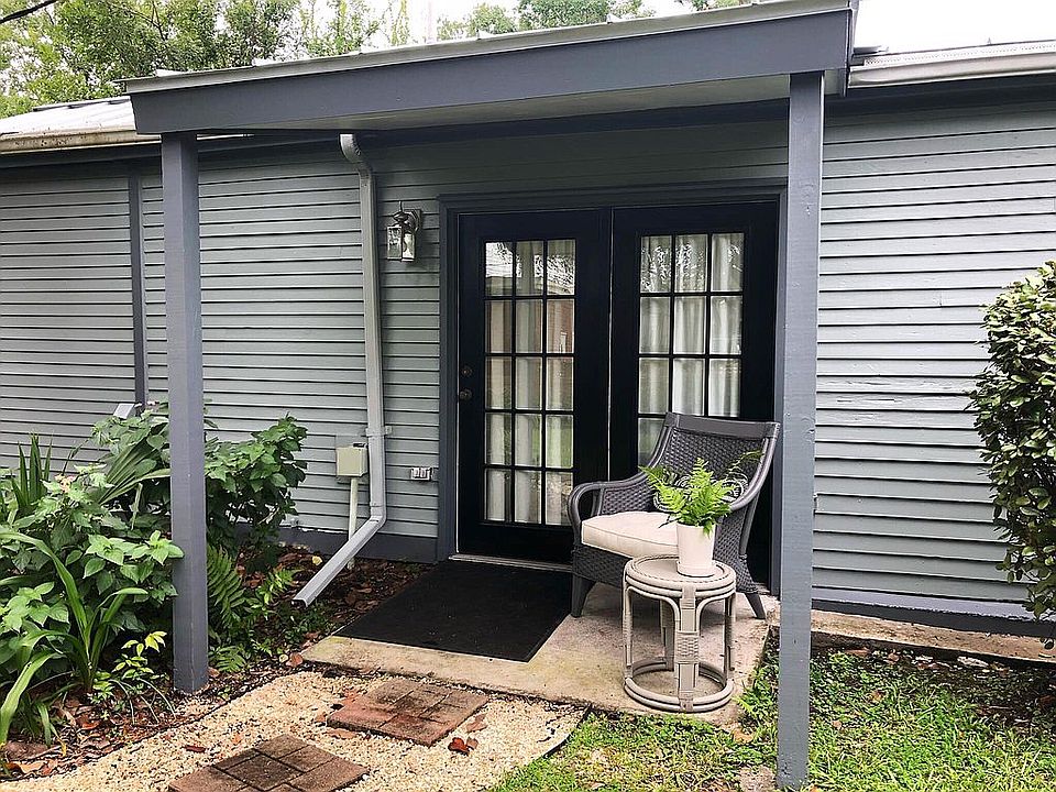Private Patio Entrance