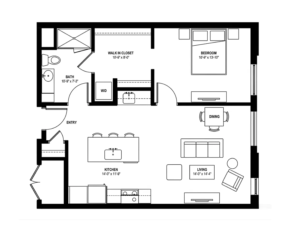 Floor plan Power House 1A