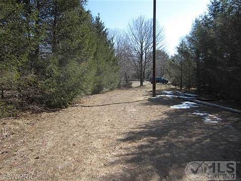 From parcel looking east on access rd
