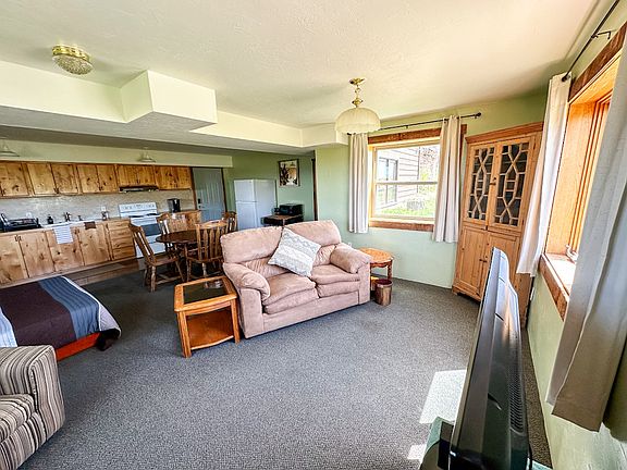 Living room and big TV