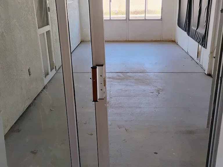 Enclosed patio