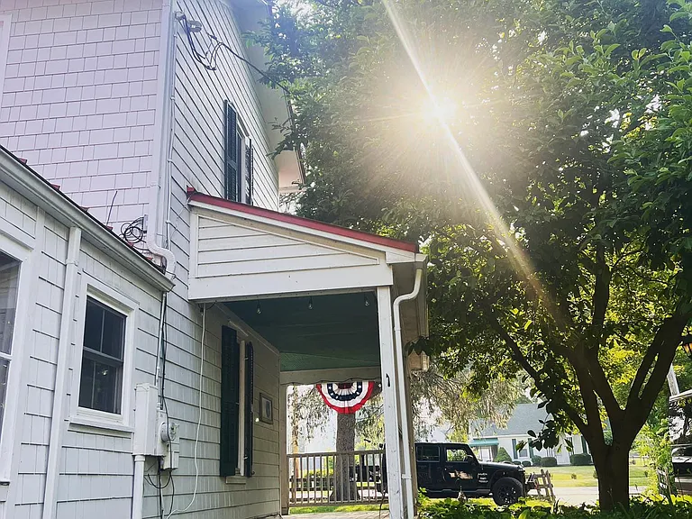 Porch Side view