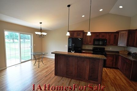 Dining and Kitchen: Solid wood or tile flooring