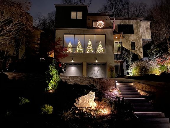 Night time at Christmas