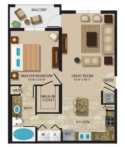 Floor plan Willow