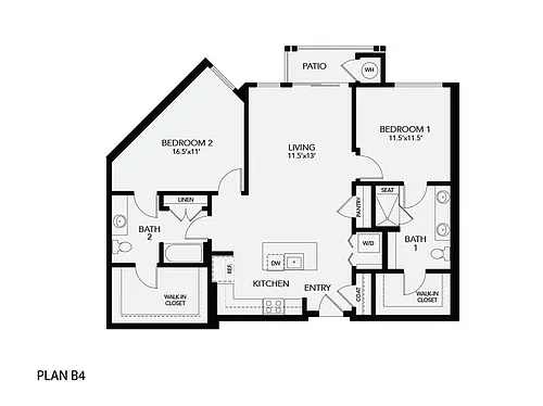 Floor plan B4