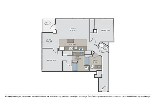 Floor plan Plan 2C