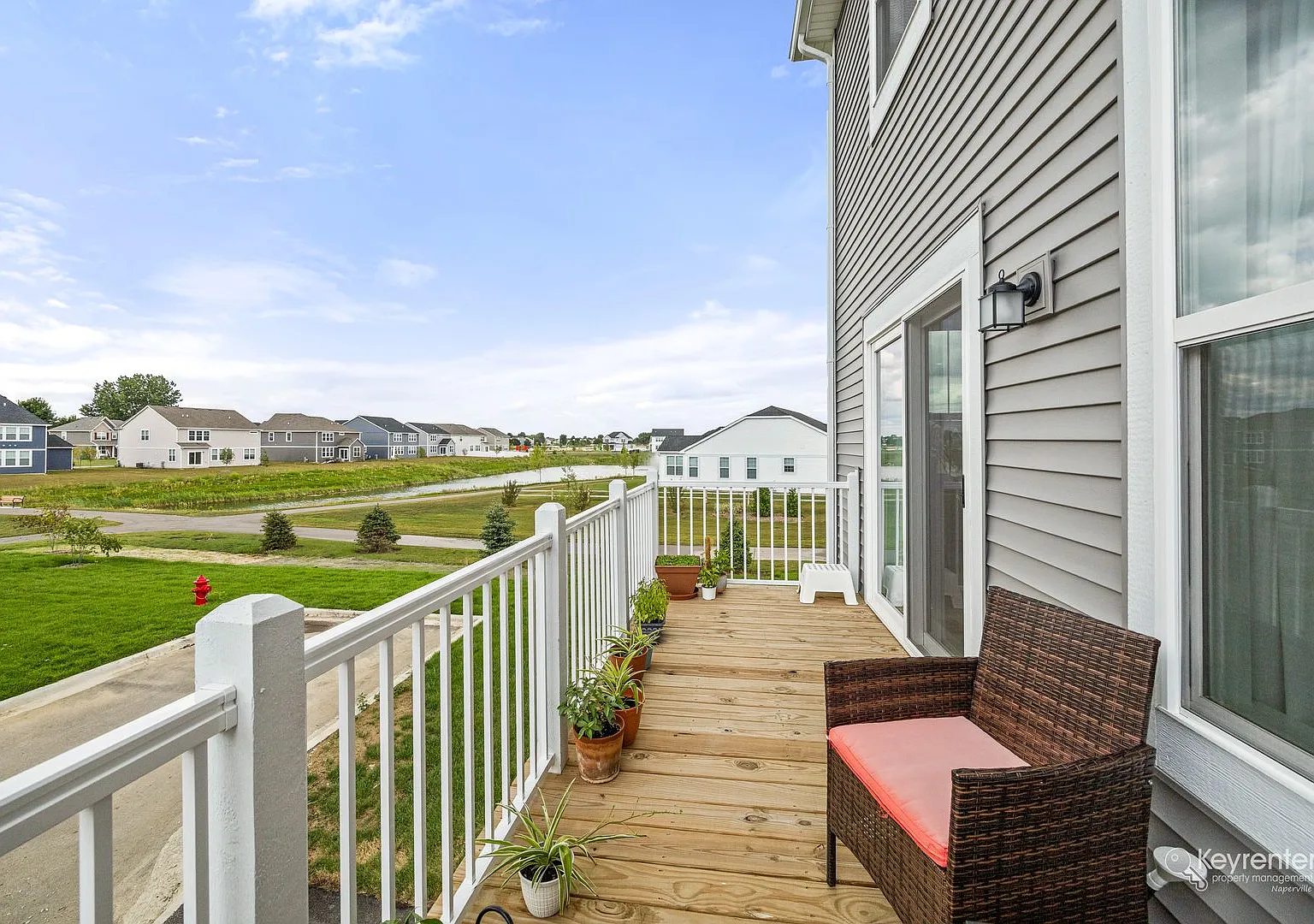 Brand-New End-Unit Townhome w/ Pond Views Keller Farm, Plainfield! — Photo 3