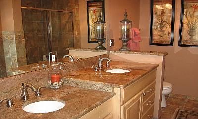 Slab Granite 5 piece bath