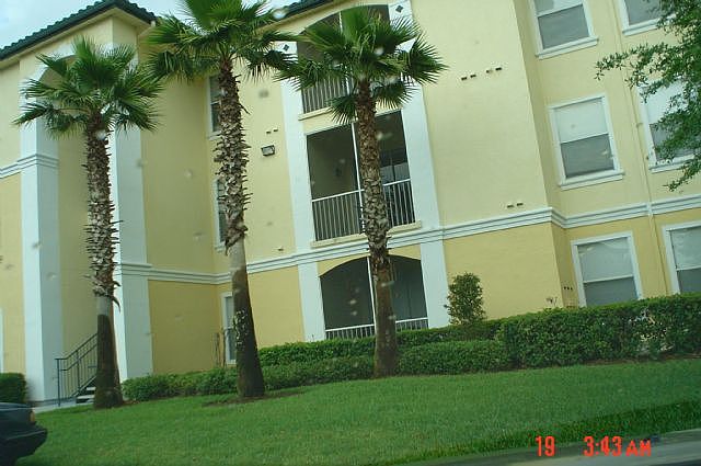 front of building