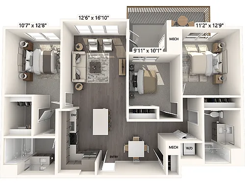 Floor plan C3